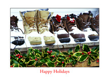 Snow Boots Contractor & Builder Holiday Cards