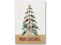 Tartan Tree Holiday Greeting Cards