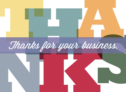 Monumental Thanks Thank You Cards