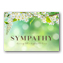 Spring Blossoms Sympathy Greeting Cards